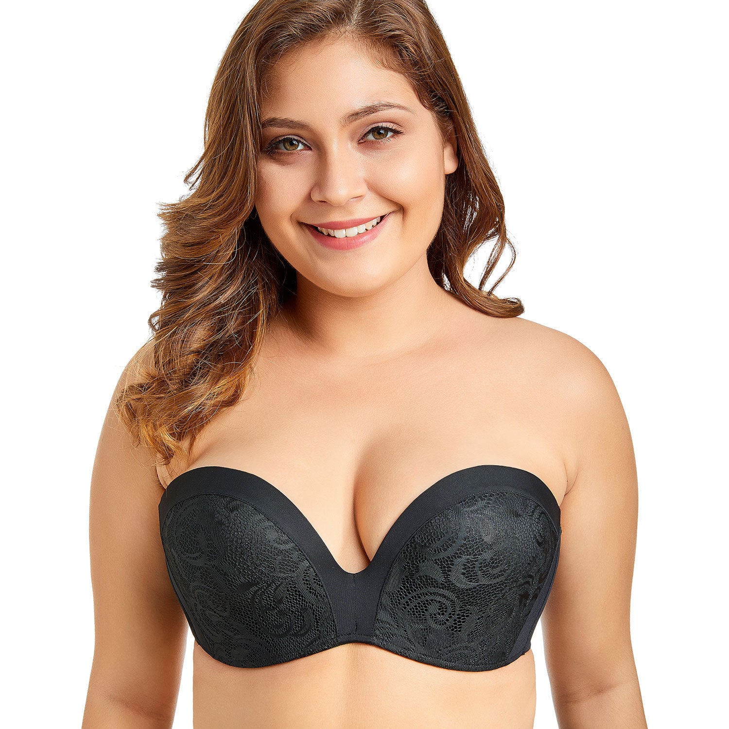 Female tube top anti-slip thin support